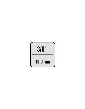 Bild Steckschlüsseleinsatz 12-kant 3/8"" 7mm Stahlwille-3