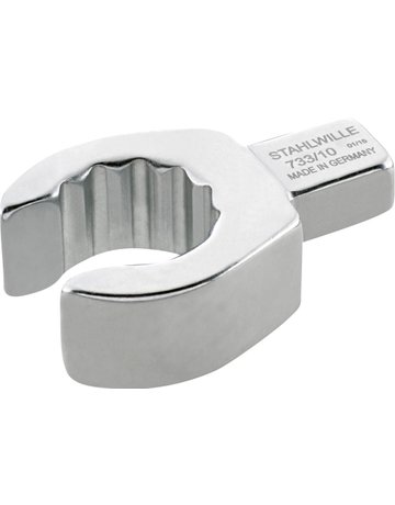 Einsteck-Ringschlüssel offen 16mm 9x12mm Stahlwille