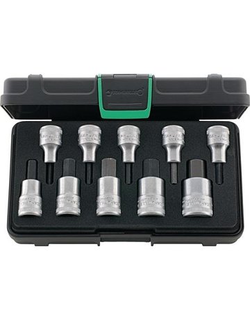 Bild Schraubendrehereinsatz- Satz 1/2"" Innen sechskant 4-19mm 10-teilig Stahlwille-0