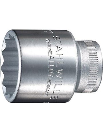 Steckschlüsseleinsatz 12-kant 1/2"" 36mm Stahlwille