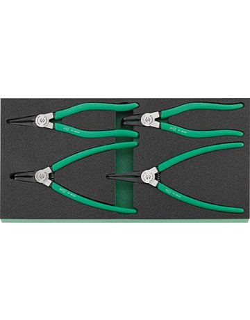 Werkzeugmodul 1/3 Sicherungsringzangen T CS 10 821/4 Stahlwille