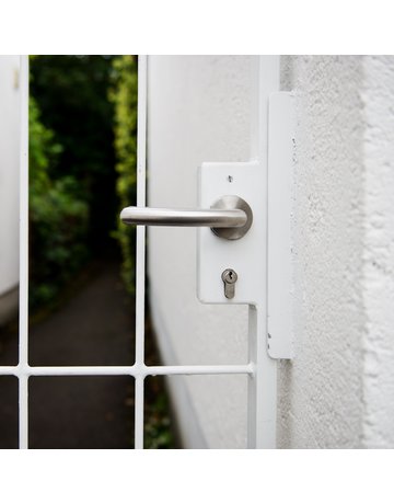 Bild Schlosskasten blank PZ mit Schloss verzinkt 140U/30ZW - AMF-3