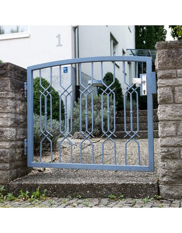 Bild Schlosskasten blank PZ mit Schloss verzinkt 140U/30ZW - AMF-4