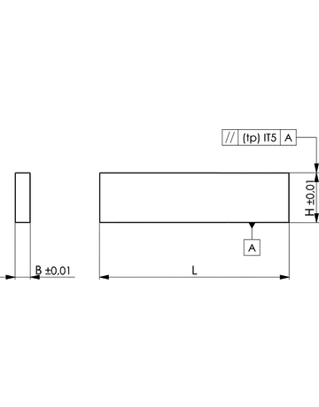 Bild Parallelunterlagen Paar 4x12x100 AMF-1
