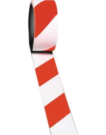 Bild Markierungsband 50mmx33m rot / weiß - ROCOL-0