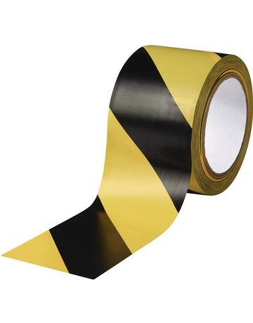 Bild Markierungsband 75mmx33m schwarz/gelb - ROCOL-0