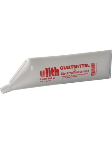 Bild Gleitmittel weiß 500ml Tube ULITH Einsat zgebiet für Steckmuffensysteme - n.a.-0