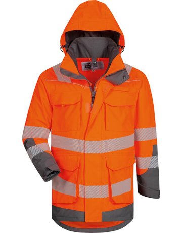 Warnschutzparka Herwin orange/grau Gr. L - n.a.