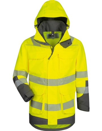 Warnschutzparka Arwid gelb/grau Gr. S - n.a.