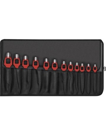Bild Henkellocheisen-Satz 12-tlg. DIN 7200-A in Rolltasche PAFFRATH - MP Hammer-0