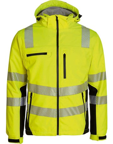 Softshelljacke, Gr. S gelb/schwarz Gr. S - n.a.