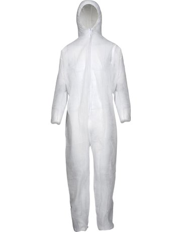 Schutzoverall, PP, 50g/qm, weiß, Gr. XL - ASATEX