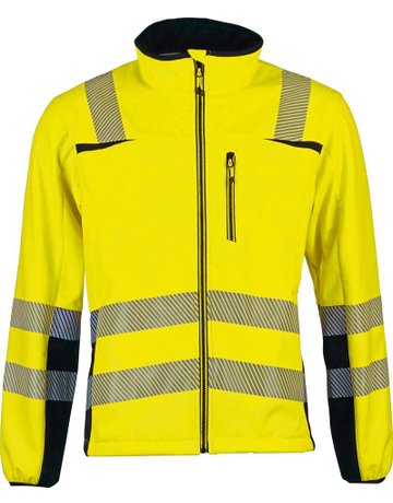 Softshelljacke, Gr. S gelb/schwarz Gr. S - n.a.