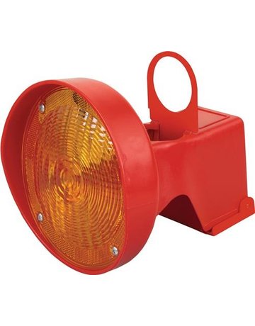 Bild Leitkegel-LED-Leuchte ConeFix, einseitig gelb - horizont-0