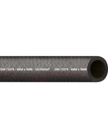 Kraftstoffschlauch Naftrex/B, NBR, schwa rz, DIN 73379 Typ B, 3,2x1,9mm, 20m - Neutral