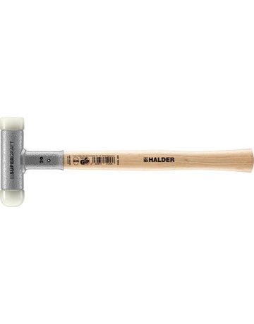 Schonhammer SUPERCRAFT 30mm mit 1 abgerundet Kopf rückschlagfrei HALDER