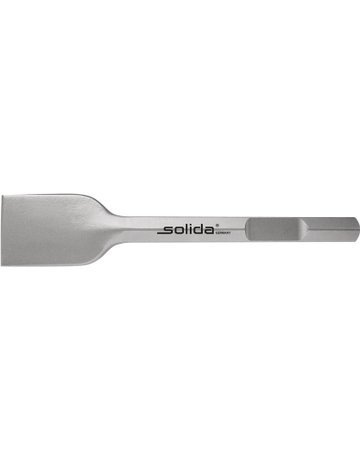 Spaten 400 x 80 mm sechskant 28 mm - solida