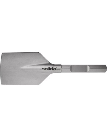 Spaten 400 x 125 mm sechskant 28 mm - solida
