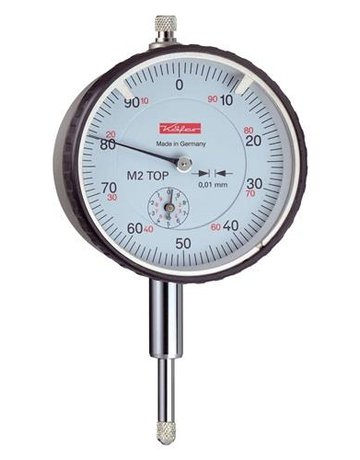 Bild Messuhr M2 TOP S mit Stoßschutz 10mm Abl. 0,01mm KÄFER-0