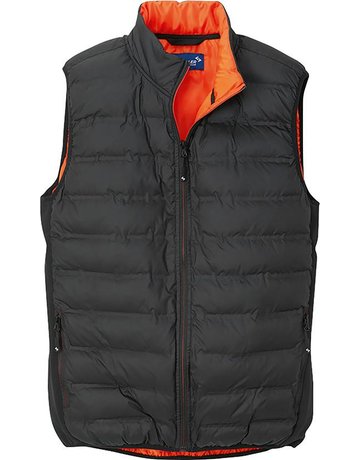 Thermoweste Schönkirchen Gr. L, schwarz/o range - Neutral