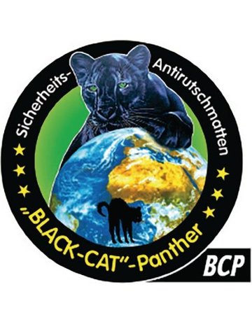 Bild Antirutsch-Matte BCP Rollenware 1,60x4m - BLACK-CAT-1