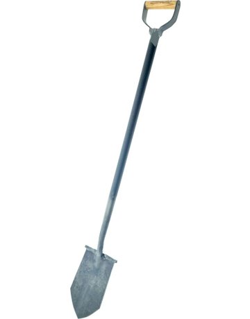 Spitzspaten D-Griff Stiel aus einem St. geschmiedet - Krumpholz Werkzeugfrabrik seit 1799