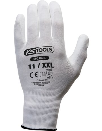 Bild KS Tools Mikro-Feinhandschuh weiß 12 Paar Gr. XXL-1