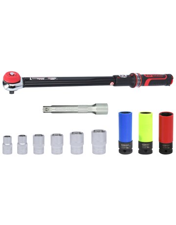 Bild Drehmomentschlüssel-Satz 1/2"" 11-tlg ERGOTORQUEprecision 20-200 Nm - KS TOOLS-2