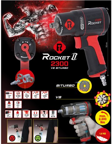 Bild Druckluft-Schlagschrauber 1/2 ROCKET II - KS TOOLS-0