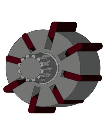 Bild Druckluft-Schlagschrauber 1/2 ROCKET II - KS TOOLS-9