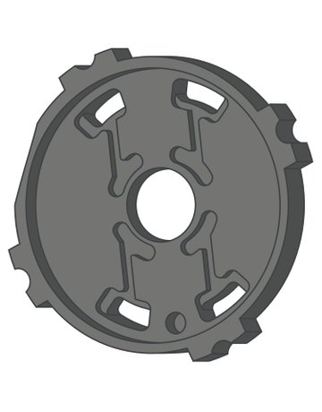 Bild Druckluft-Schlagschrauber 1/2 ROCKET II - KS TOOLS-7