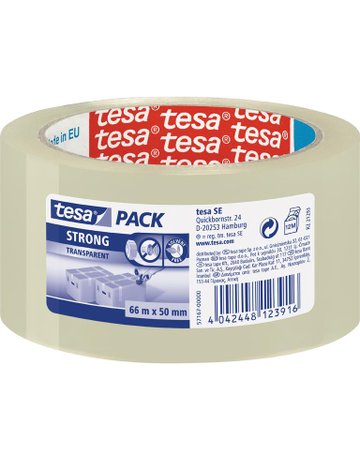 tesapack 66m x 50mm transparent 57167