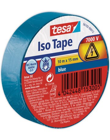 Isolierband blau 10mx15mm - tesa