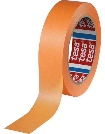 tesakrepp 4342 50m x 30mm, orange Präzis ionskrepp
