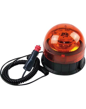 Rundumblitzleuchte LED 12 / 24 V Magnetm ontage - Neutral