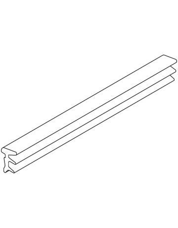 Bild Dichtung, Perlan, für verdeckten Wandwinkel, schwarz,L 200m - GEZE-0