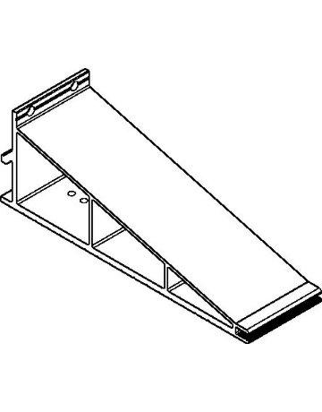 Bild ZT-Wandbefestigungswinkel,Perlan 140,Set,naturton eloxiert - GEZE-1