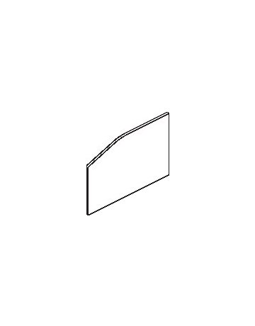 Bild ZT-Stirnabdeckung,Set, Perlan 140, Aluminium, naturton eloxiert - GEZE-1