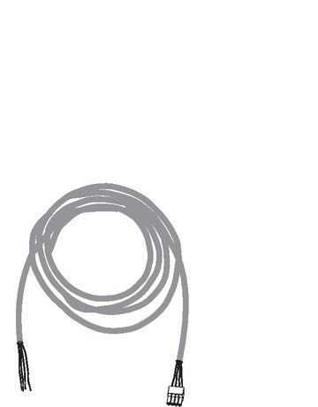 Bild ANSCHLUSSKABEL E 250 NT komplett mit STECK. 2 Meter - GEZE-1