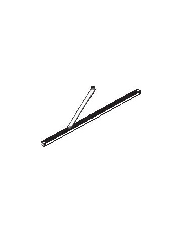 Bild GEZE Rollenschiene Slimdrive EMD BGS,710mm,DR,RAL nach Wahl lackiert-1