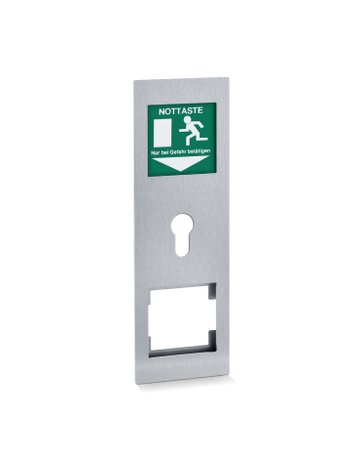 Bild FRONTPLATTE EDELSTAHL AP, STANDARD - GEZE-0