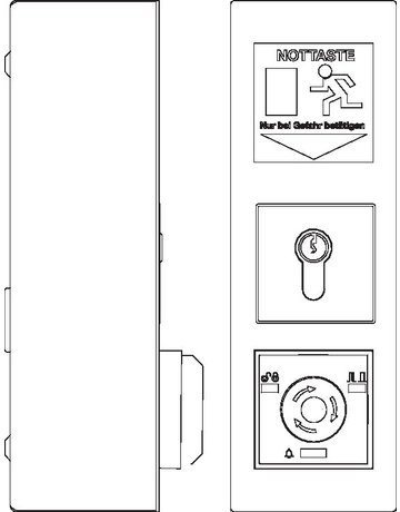 Bild TÜRZENTRALE TZ 320 SN, V2A, AP, SET - GEZE-3