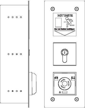 Bild TÜRZENTRALE TZ 320 SN, V2A, UP, SET - GEZE-1