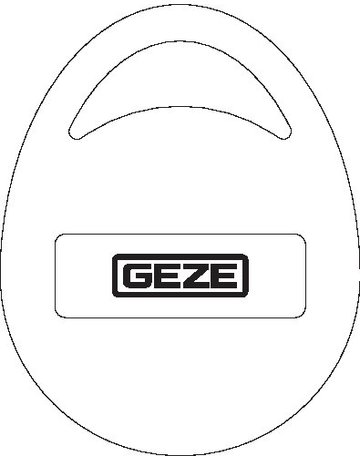Bild SCHLÜSSELANH.RFID(MIFARE DESFire EV2 4K) - GEZE-3