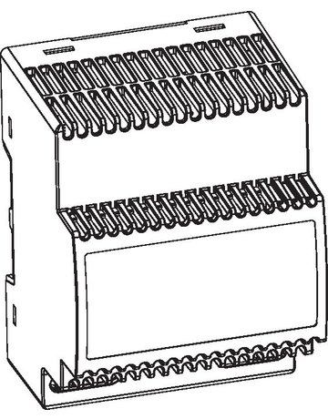 Bild GEZE Netzteil NT6,25-24,24V,Hutschienenmontage-1