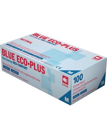 Bild Einweghandschuhe Nitril, BLUE ECO PLUS, puderfrei, Gr. M - n.a.-0