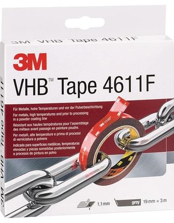 Bild 3M VhB 4611F 19mm x 3m-0