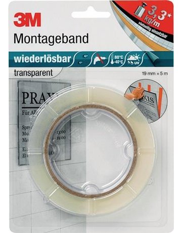 Bild Power Klebeband 19mm x 5m 3M-0
