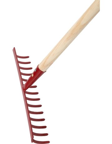 Gartenrechen 14 Zinken mit Stiel Florawo rld - floraworld