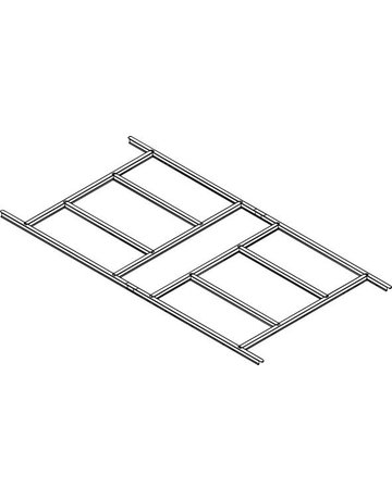 Fundament verzinkt zuGerä tehaus mit Sattd ach236 x 174 x 206 cm - floraworld
